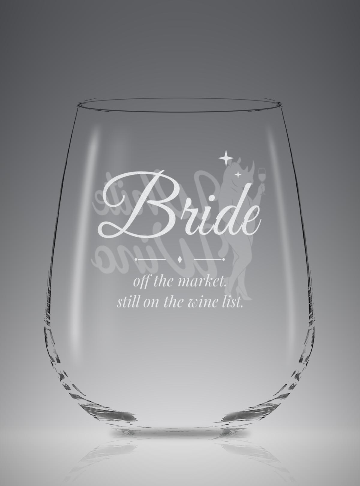 Bride | Stemless
