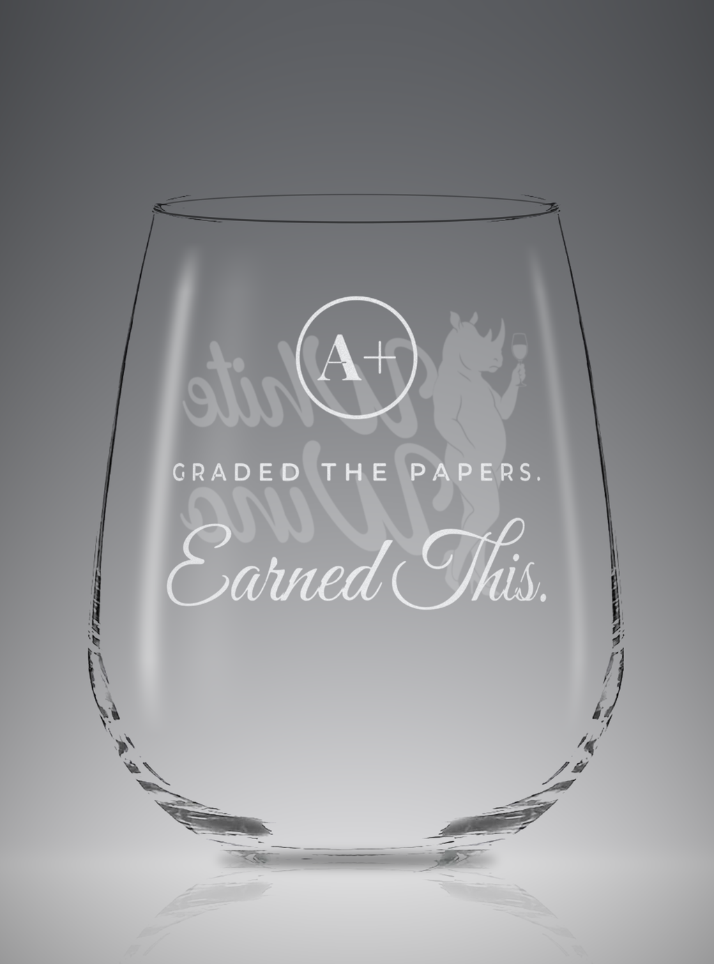 Graded Papers. Earned This. | Stemless