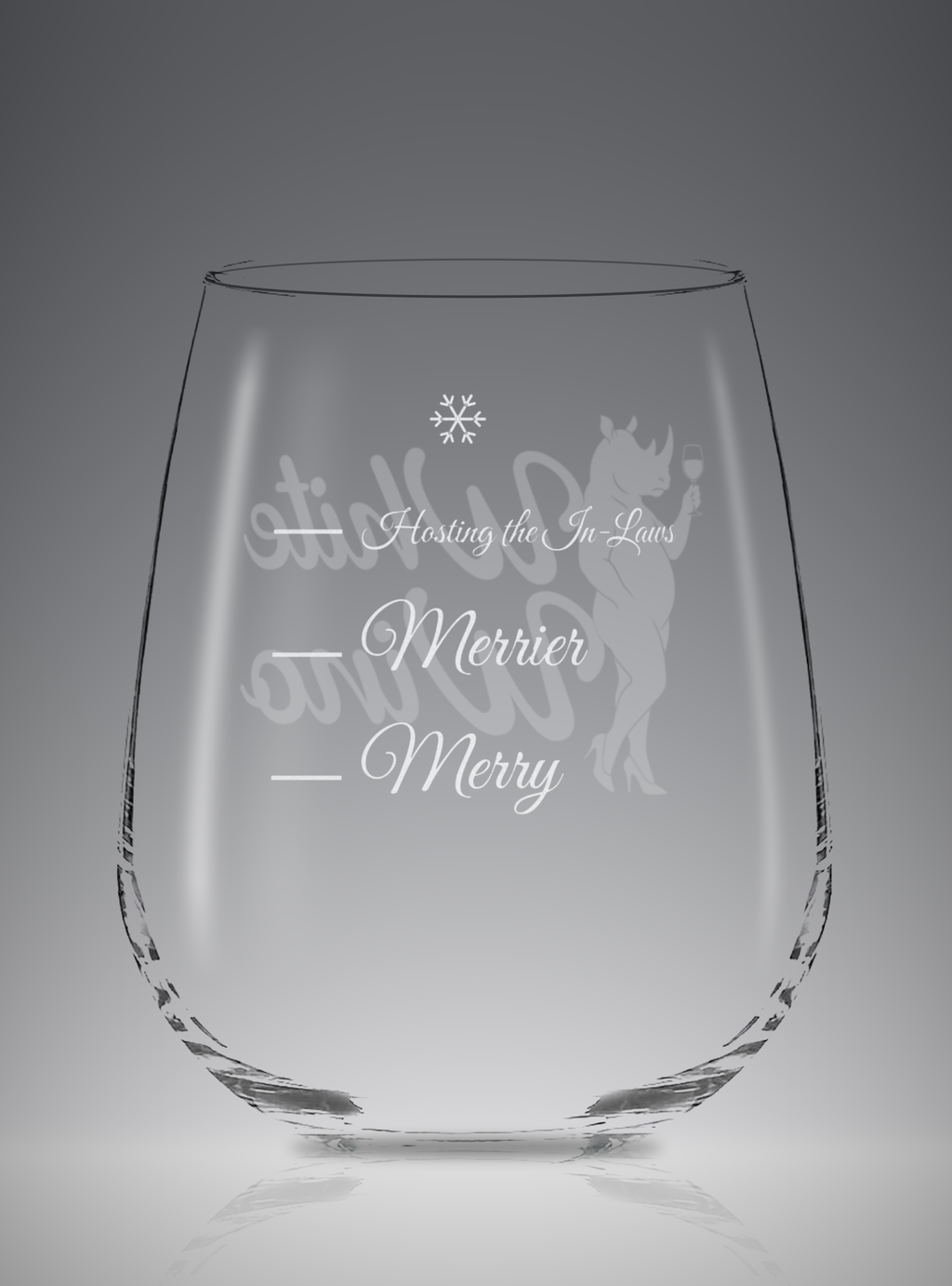 Holiday Fill Lines | Stemless