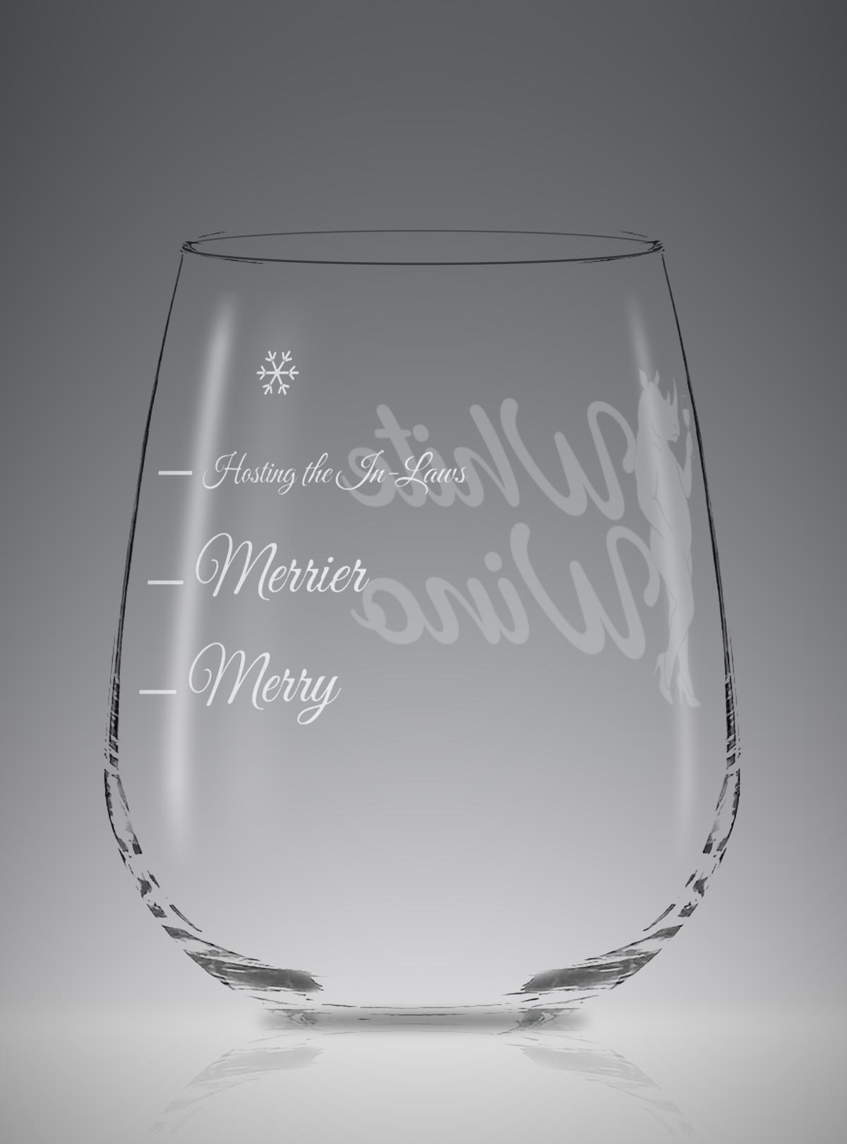 Holiday Fill Lines | Stemless