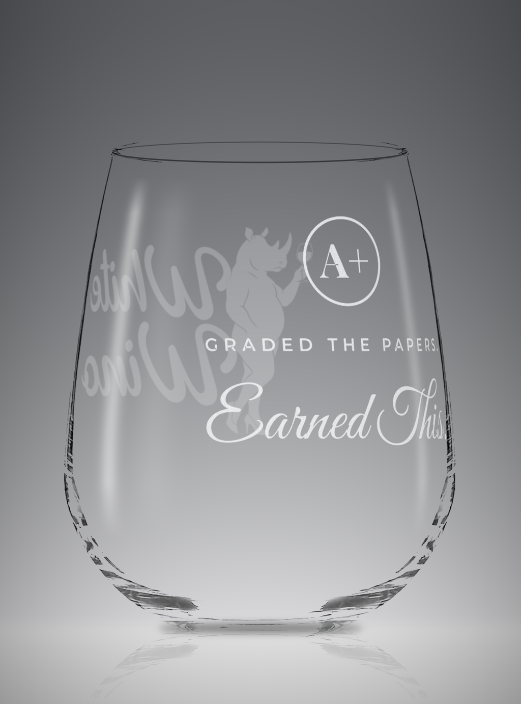 Graded Papers. Earned This. | Stemless