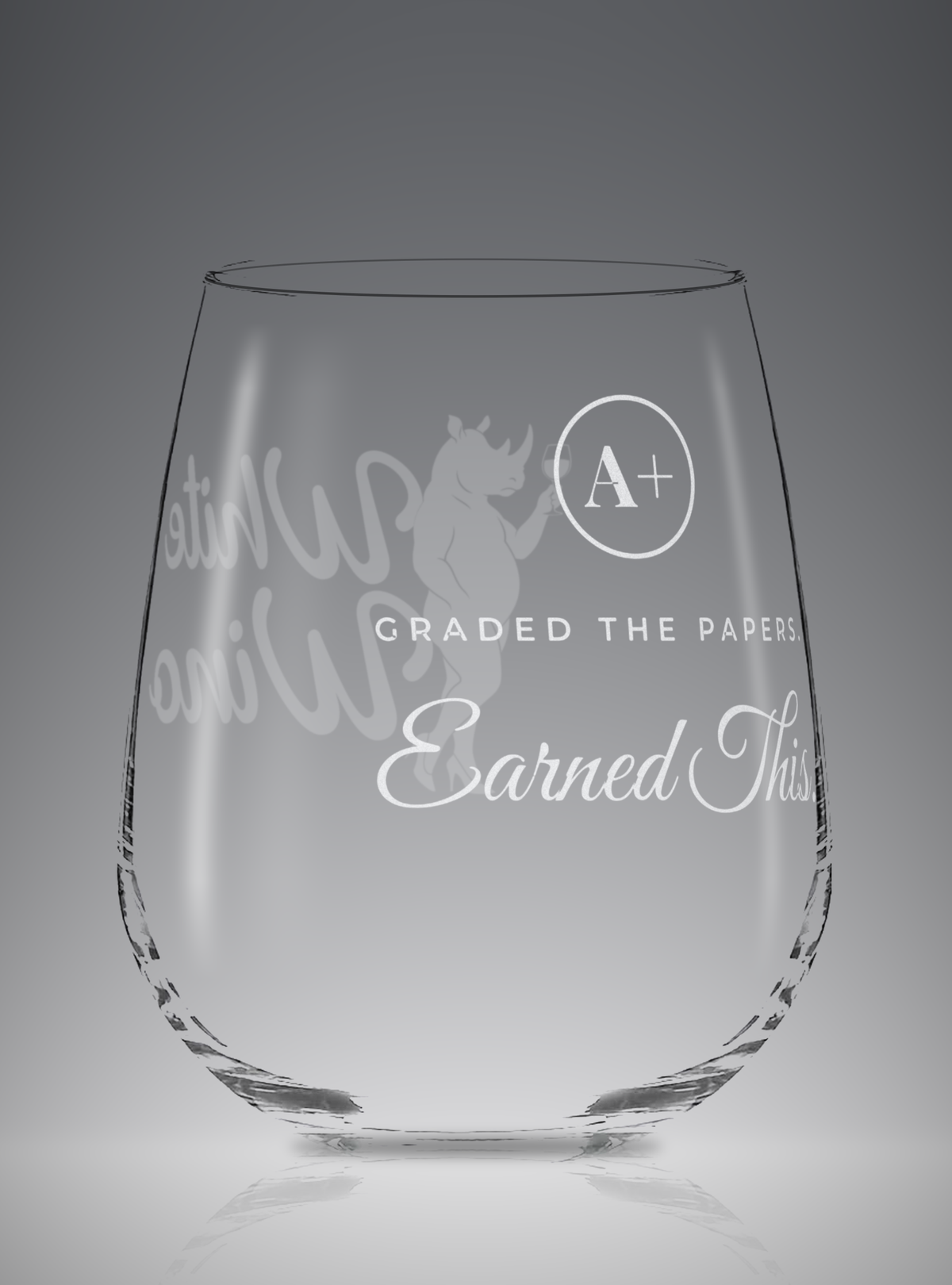 Graded Papers. Earned This. | Stemless