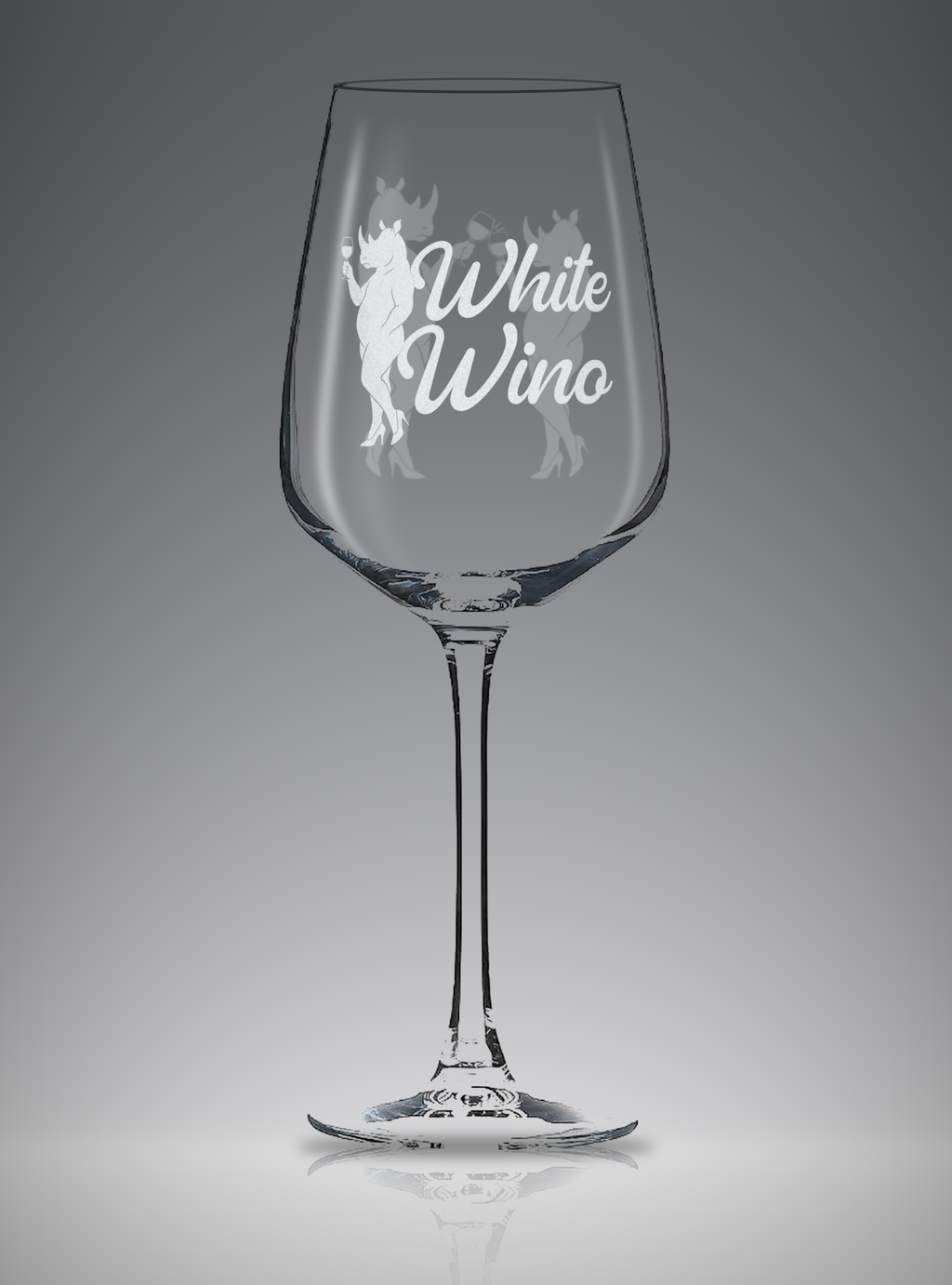 Rhino Cheers | Stemmed