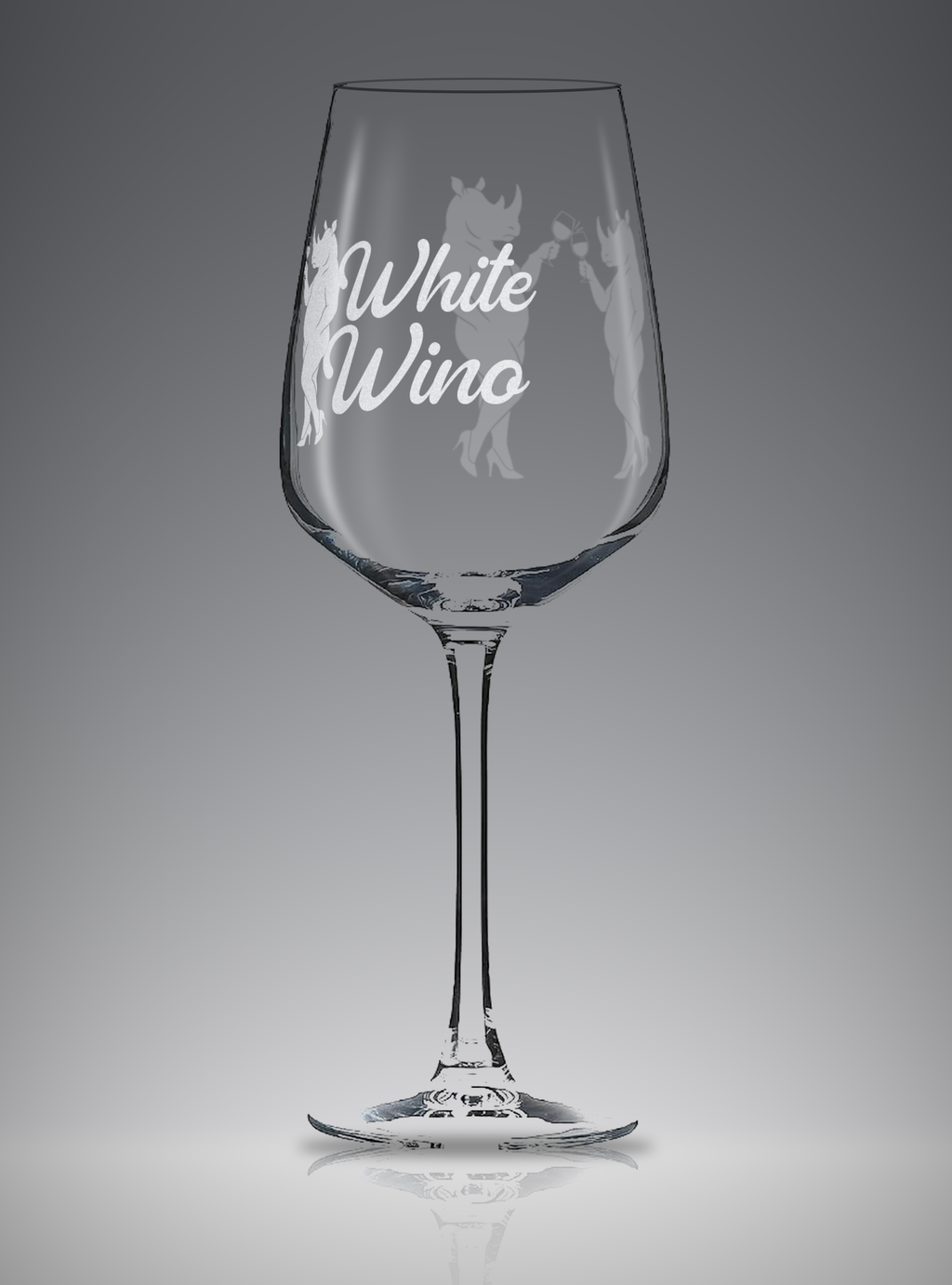 Rhino Cheers | Stemmed
