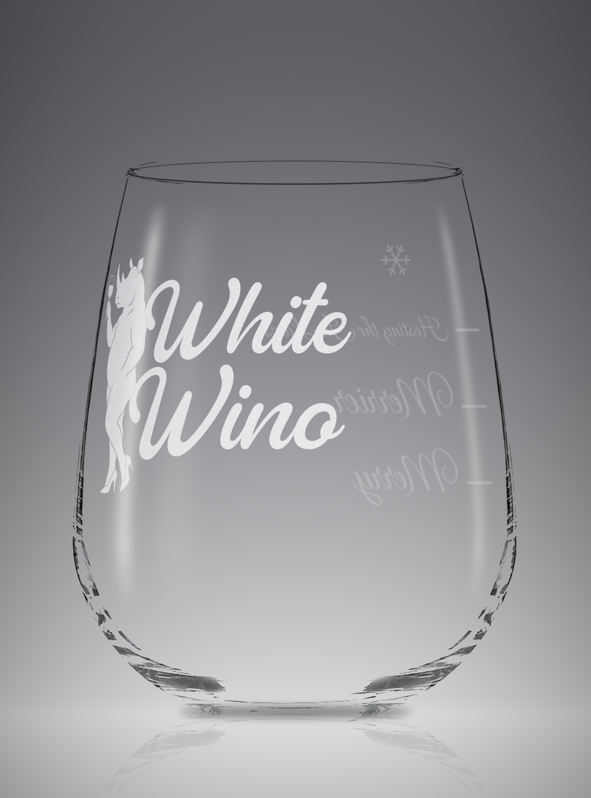Holiday Fill Lines | Stemless