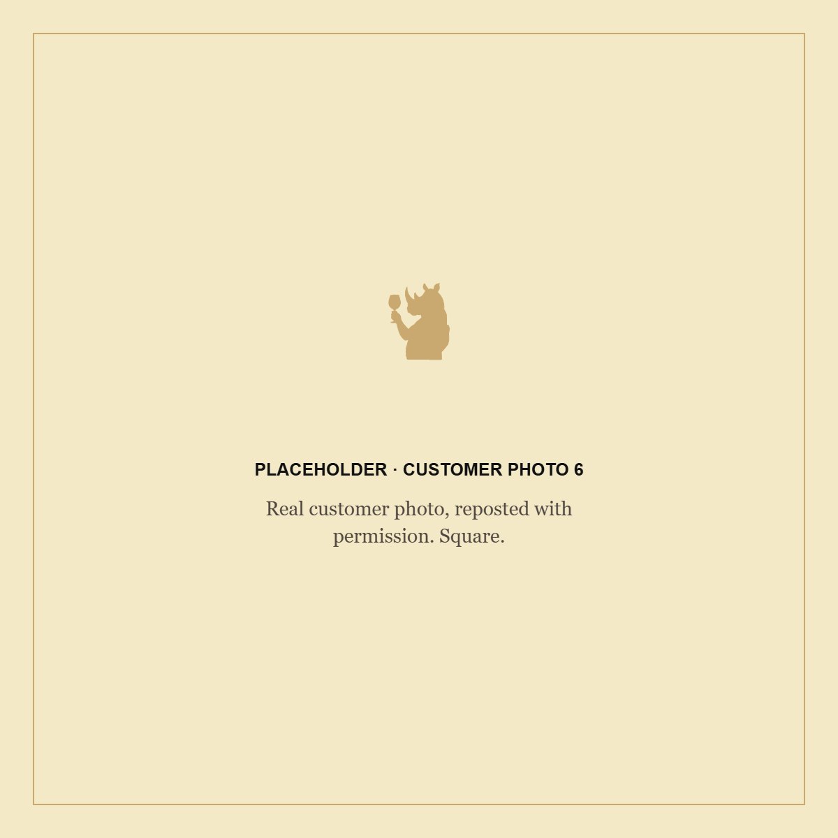 Placeholder: Customer photo 6